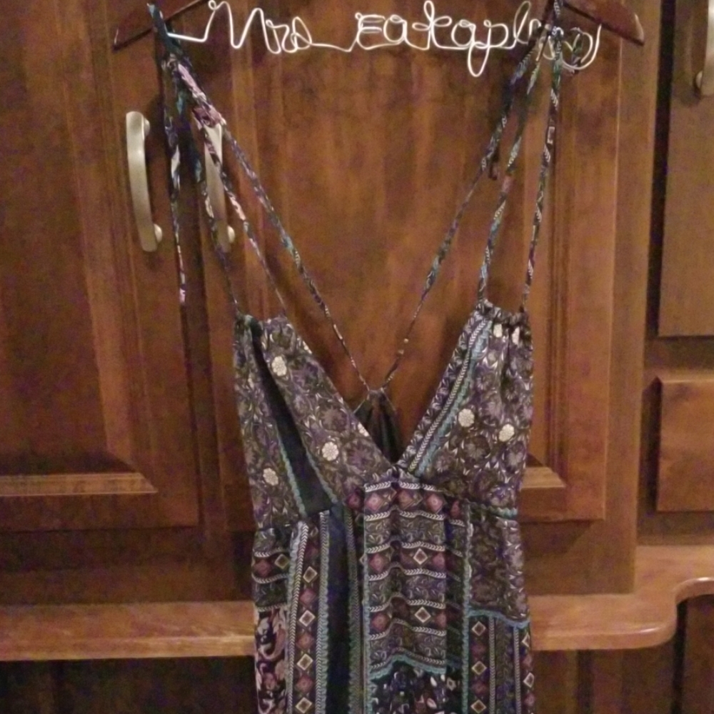 En Creme Floral Maxi Dress